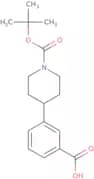 3-(1-(tert-Butoxycarbonyl)piperidin-4-yl)benzoic acid