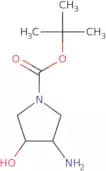 tert-Butyl 3-amino-4-hydroxypyrrolidine-1-carboxylate