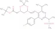 tert-Butyl6-[(1e)-2-[4-(4-fluorophenyl)-6-(1-methylethyl)-2-[methyl(methylsulfonyl)amino]-5-pyrimi…