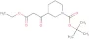 tert-Butyl3-(3-ethoxy-3-oxopropanoyl)piperidine-1-carboxylate