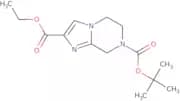 7-tert-Butyl 2-ethyl3-bromo-5,6-dihydroimidazo[1,2-a]pyrazine-2,7(8H)-dicarboxylate