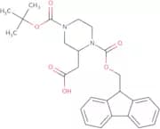 N-4-Boc-N-1-fmoc-2-piperazine aceticacid