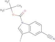 1-Boc-5-cyano-3-iodo-indole