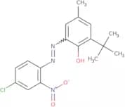 6-tert-Butyl-4-methyl-2-((4-chloro-2-nitrophenyl)azo)phenol