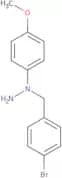 1-(4-Bromobenzyl)-1-(4-methoxyphenyl)hydrazine