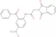N-(2-Benzoyl-4-nitrophenyl)-1,3-dihydro-1,3-dioxo-2H-isoindole-2-acetamide