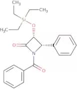 (3R,4S)-1-Benzoyl-4-phenyl-3-[(triethylsilyl)oxy]-2-azetidinone