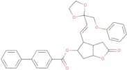 [1,1'-Biphenyl]-4-carboxylic acidHexahydro-2-oxo-4-[2-[2-(phenoxymethyl)-1,3-dioxolan-2-yl]ethenyl…