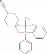 4-(tert-Butyldiphenylsilyloxy)cyclohexanecarbonitrile
