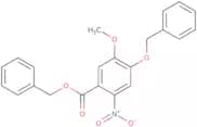 Benzyl4-(benzyloxy)-5-methoxy-2-nitrobenzoate