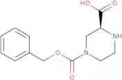 (S)-4-(Benzyloxycarbonyl)piperazine-2-carboxylic acid