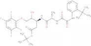 (3S)-3-[N-(N'-(2-tert-Butylphenyl)oxamyl)alaninyl]amino-5-(2',3',5',6'-tetrafluorophenoxy)-4-hydro…