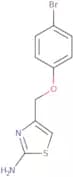 4-[(4-Bromophenoxy)methyl]-1,3-thiazol-2-amine