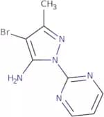 4-Bromo-3-methyl-1-(pyrimidin-2-yl)-1H-pyrazol-5-amine