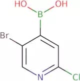 5-Bromo-2-chloropyridine-4-boronic acid