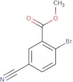 2-Bromo-5-cyanobenzoic acid methyl ester