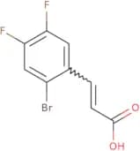 2-Bromo-4,5-difluorocinnamic acid