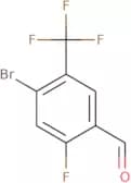 4-Bromo-2-fluoro-5-(trifluoromethyl)benzaldehyde