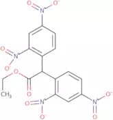 Bis(2,4-dinitrophenyl) acetic acid ethyl ester