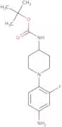 tert-Butyl (1-(4-amino-2-fluorophenyl)piperidin-4-yl)carbamate