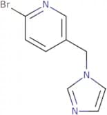 2-Bromo-5-[(1H-imidazol-1-yl)methyl]pyridine