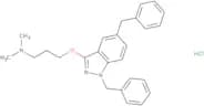 3-(1,5-Dibenzyl-1H-indazole-3-yl)oxypropyldimethylamine hydrochloride
