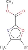 5-Bromo-4-methyl-1,3-oxazole-2-carboxylate methyl