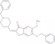 1-Benzyl-4-[(5-benzyloxy-6-methoxy-1-indanone)-2-ylidenyl]methylpiperidine