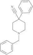 1-Benzyl-4-cyano-4-phenylpiperidine