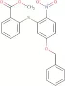 4-Benzyloxy-2-(2'-carbomethoxy)thiophenylnitrobenzene