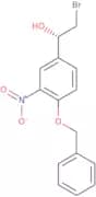 (S)-1-(4-Benzyloxy-3-nitrophenyl)-2-bromoethanol