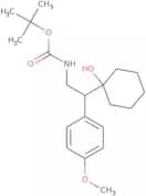 N-Boc-1-[2-amino-1-(4-methoxyphenyl)ethyl]cyclohexanol