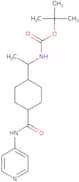 (1R)-trans-4-[N-Boc-1-aminoethyl]-N-4-pyridinyl-cyclohexanecarboxamide