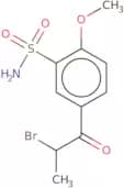 2-Bromo-1-(4'-methoxy-3'-sulfonamidophenyl)-1-propanone