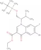 6-Bromo-1-[(1S)-1-[[[(1,1-dimethylethyl)dimethylsilyl]oxy]methyl]-2-methylpropyl]-7-fluoro-1,4-dih…