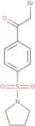 2-Bromo-1-[4-(1-pyrrolidinylsulfonyl)phenyl] ethanone