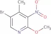 5-Bromo-2-methoxy-4-methyl-3-nitropyridine