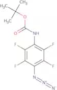 4-(N-tert-Butoxycarbonylamino)tetrafluorophenylazide