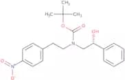 (N-tert-Butoxycarbonyl-N-[(1'R)-hydroxy-1-phenyl)ethyl])-4-nitrophenylethylamine