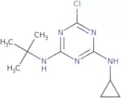 2-(tert-Butylamino)-4-chloro-6-cyclopropylamino-1,3,5-triazine