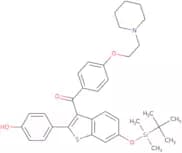 6-tert-Butyldimethylsilyl-4'-hydroxy raloxifene