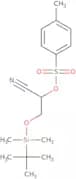3-(tert-Butyldimethylsilyloxy)-2-hydroxy-2-O-tosyl-propanenitrile