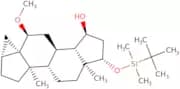 (3b,5a,6b,15a,17b)-17-tert-Butyldimethylsilyloxy-6-methoxy-3,5-cycloandrostan-15-ol