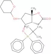 (3aR,4S,5R,6aS)-4-(tert-Butyldiphenylsilyloxy)methyl-5-tetrahydropyranyloxy-hexahydro-2H-cyclopent…