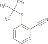 3-tert-Butylthio-2-cyanopyridine