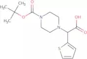 2-(4-Boc-piperazinyl)-2-(thiophen-2-yl)acetic acid