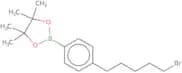 2-[4-(5-Bromo-pentyl)-phenyl]-4,4,5,5-tetramethyl-[1,3,2]dioxaborolane