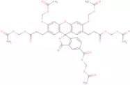 2',7'-Bis(2-carboxyethyl)-5(6)-carboxyfluorescein acetoxymethyl ester - 1 mg/ml in DMSO