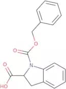 1-[(Benzyloxy)carbonyl]indoline-2-carboxylic acid