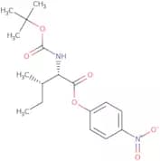 Boc-L-isoleucine 4-nitrophenyl ester